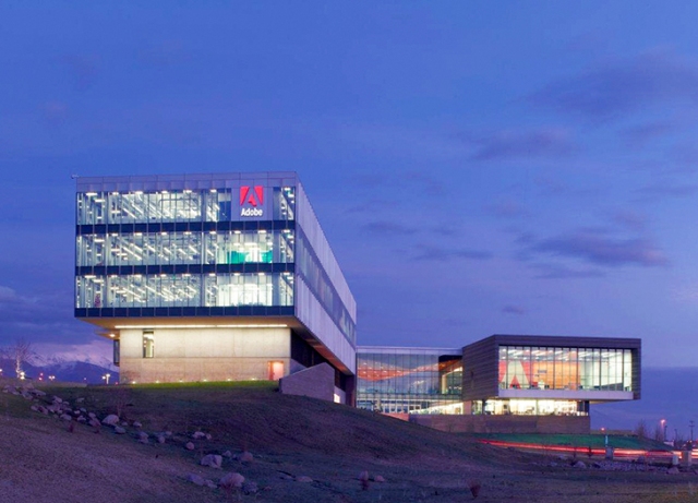 Adobe-Utah-Campus-Office-Exterior